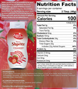 Strawberry Syrup - Ice Cream Toppings Spritz - 14 Ounce - Strawberry Sauce Squeeze Bottle Decorative Pancake - Kosher - by Bakers Choice