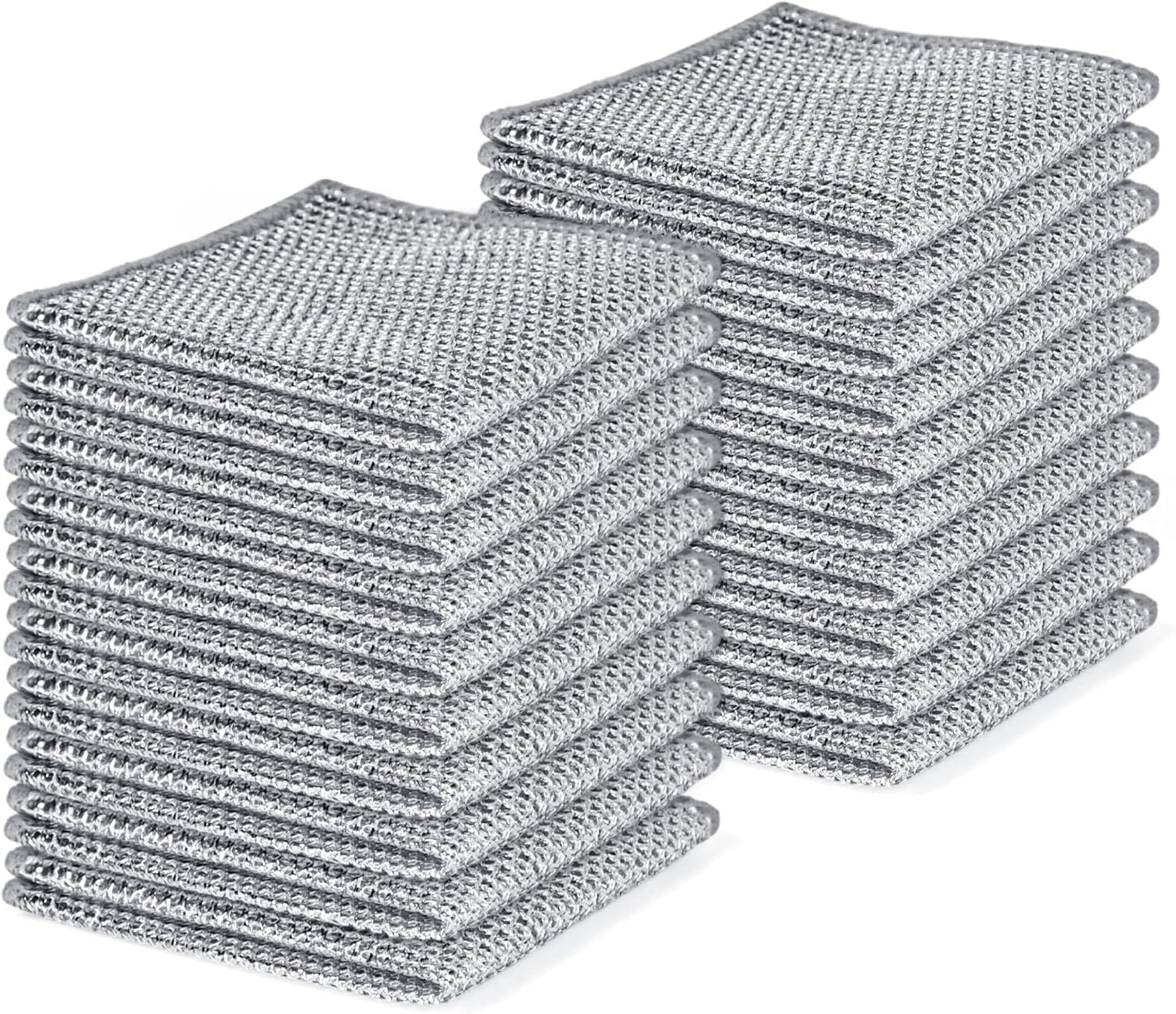 Rconisi Nano Stain Remover Dishcloth - Non-Abrasive, Non-Sticky, Multi-Purpose for Kitchen/Bathroom/Outdoor Use | High-Density Polyester for Powerful