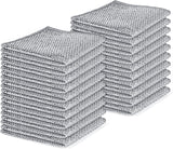 Rconisi Nano Stain Remover Dishcloth - Non-Abrasive, Non-Sticky, Multi-Purpose for Kitchen/Bathroom/Outdoor Use | High-Density Polyester for Powerful