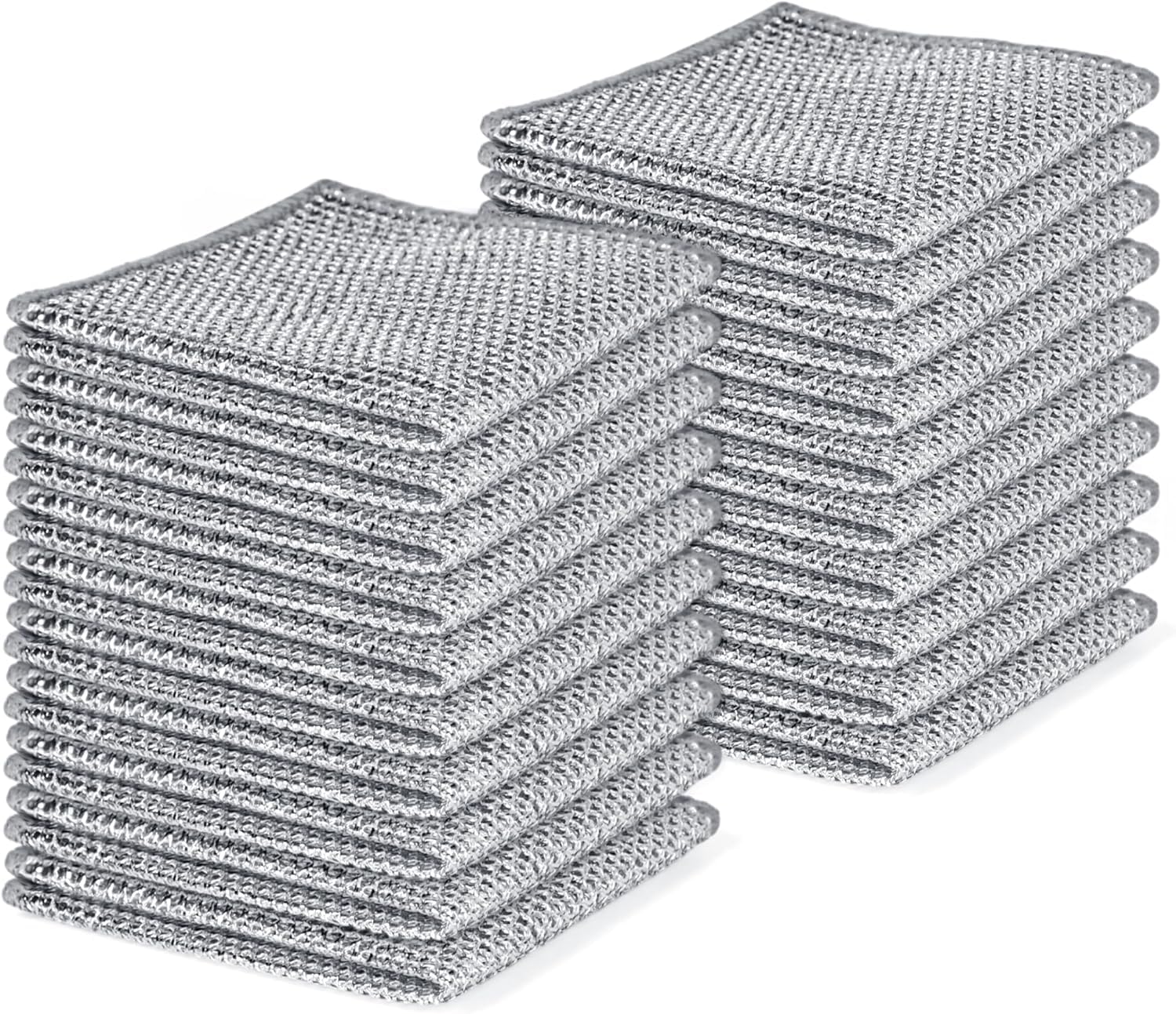 Rconisi Nano Stain Remover Dishcloth - Non-Abrasive, Non-Sticky, Multi-Purpose for Kitchen/Bathroom/Outdoor Use | High-Density Polyester for Powerful