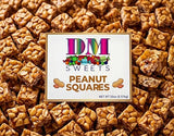 Old?Fashioned Peanut Squares - 20 oz Resealable Bag - Crunchy Bites Made with Roasted Peanuts - Classic Retro Treat for Snacking, Candy Dishes & Gifts