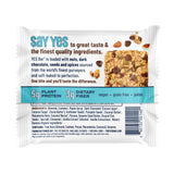 The YES Bar - Dark Chocolate Chip - Plant Based Protein, Decadent Snack Bar - Vegan, Paleo, Gluten Free, Dairy Free, Low Sugar, Healthy Snack