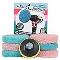 Drill Brush - Cleaning Supplies - Bathroom Accessories - Scrub Pads - Shower Cleaner - Bathtub - Bath Mat - Bathroom Sink - Scrubber - Hard Water