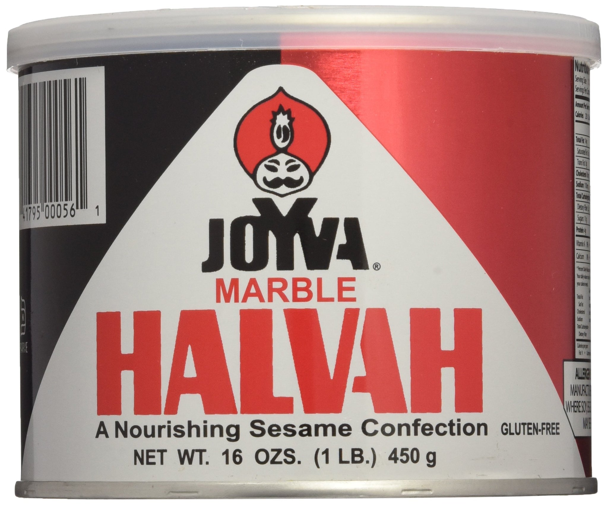 Joyva Marble Halvah, 16-Ounce Cans (Pack of 3)