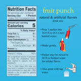 4C Powder Drink Mix Packets, Fruit Punch 1 Pack, 24 Count, Singles Stix On the Go, Refreshing Sugar Free Water Flavorings