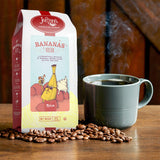 Joffrey's Coffee - Bananas Foster, Flavored Coffee, Artisan Medium Roast, Arabica Beans, Banana, Brown Sugar, Butter, & Rum Flavor, Gluten-Free, No