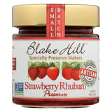 Blake Hill Preserves Strawberry & Rhubarb Preserve, 10 OZ