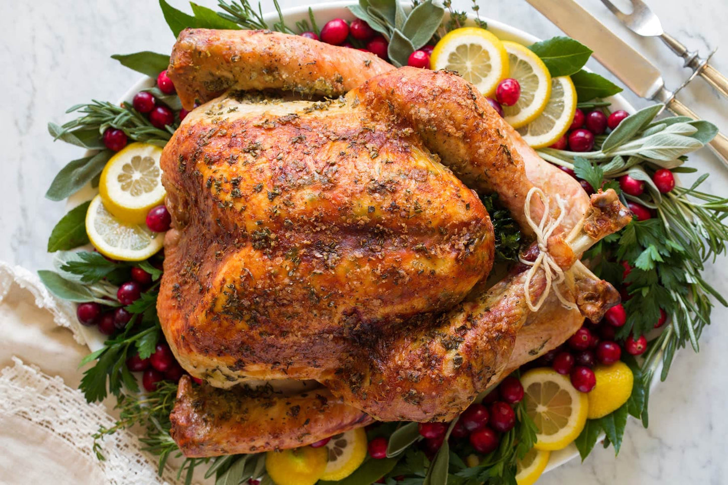 Chairman of the Bird Gourmet Turkey Rub Seasoning - Citrus-Herb Spice Blend - Orange, Cranberry, Rosemary, Sage - Roast, Grill, Smoke - Natural