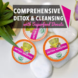 SOLLO Organic Detox Coffee Pods, Supports Diet & Metabolism with Herbal Extracts, Bold Dark Roast, Single Serve Pod, Compatible with Keurig K-Cup