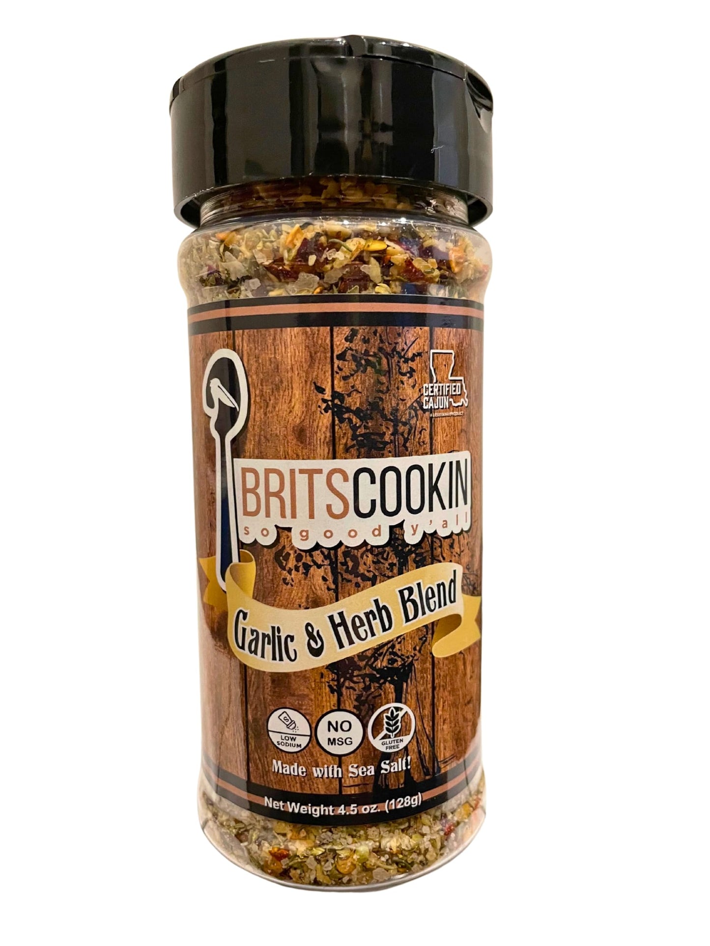 Britscookin - Garlic & Herb Seasoning 4.5 oz, Pack of 1