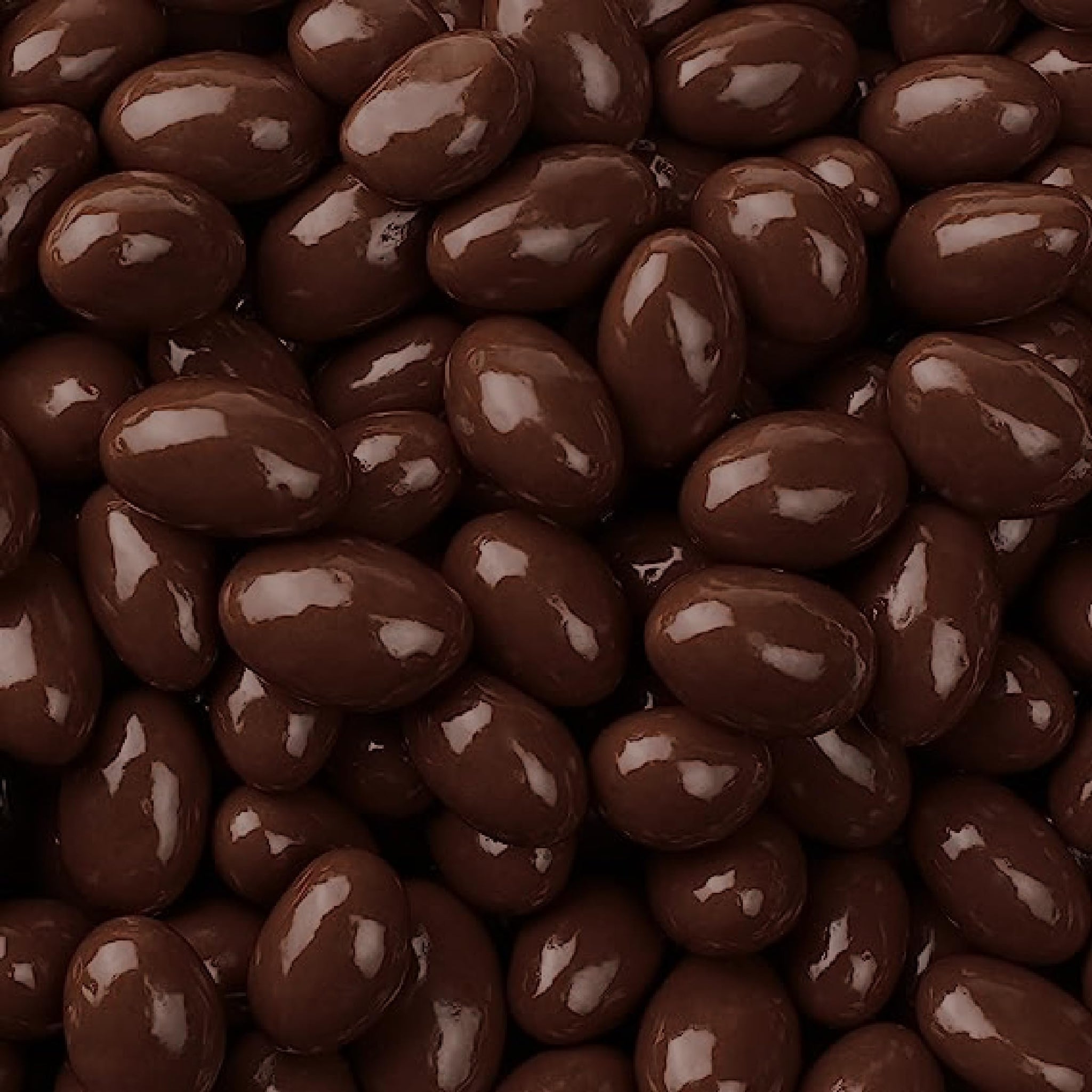 Dark Chocolate Covered Almonds 2-Pound Bag | Bulk Chocolate Covered Nuts | Coated Roasted Almonds for Gifting, Party Favors, Office Candy Jars