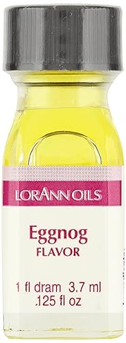 LorAnn Eggnog SS Flavor, 1 dram bottle (.0125 fl oz - 3.7ml - 1 teaspoon) - 12 Pack