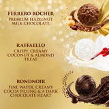 Ferrero Collection, 13 Count, Premium Gourmet Assorted Hazelnut Milk Chocolate, Dark Chocolate and Coconut, Easter Bunny Gift Box, Great Easter Gift