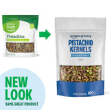 Amazon Grocery, Pistachio Kernels, Roasted & Salted, 12 Oz (Previously Happy Belly, Packaging May Vary)