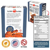 brittle-brittle Peanut Brittle Candy, Handmade Old Fashioned Peanut Brittle Made with Honey (0.75 Pound)