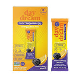 Day/Dream Morning Energy Drink Mix - Blackberry Lemon, 200mg Natural Caffeine from Green Tea, Guarana, and Yerba Mate, L-Citrulline, L-Arginine