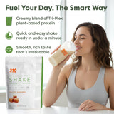 310 Nutrition Organic All-In-One Meal Replacement Shake Powder - Plant-Based Protein Smoothie Blend w/Fiber, Probiotics & Adaptogens - Low Carb