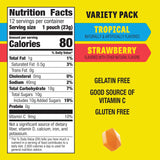 Gushers Fruit Flavored Snacks, Strawberry and Tropical Flavors, 12 ct