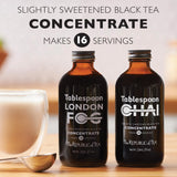 The Republic of Tea - Tablespoon London Fog, Black Tea Concentrate, 8 fl oz -16 Servings