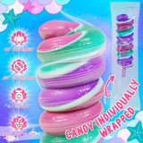 Mermaid Lollipops- Swirl Lollipops Mermaid Candy For Little Mermaid Party Favors & Mermaid Party Supplies - Mermaid Suckers (20 Count (Pack of 1))