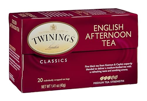 TWININGS TEA, English Afternoon Tea 20 Bags