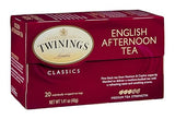TWININGS TEA, English Afternoon Tea 20 Bags