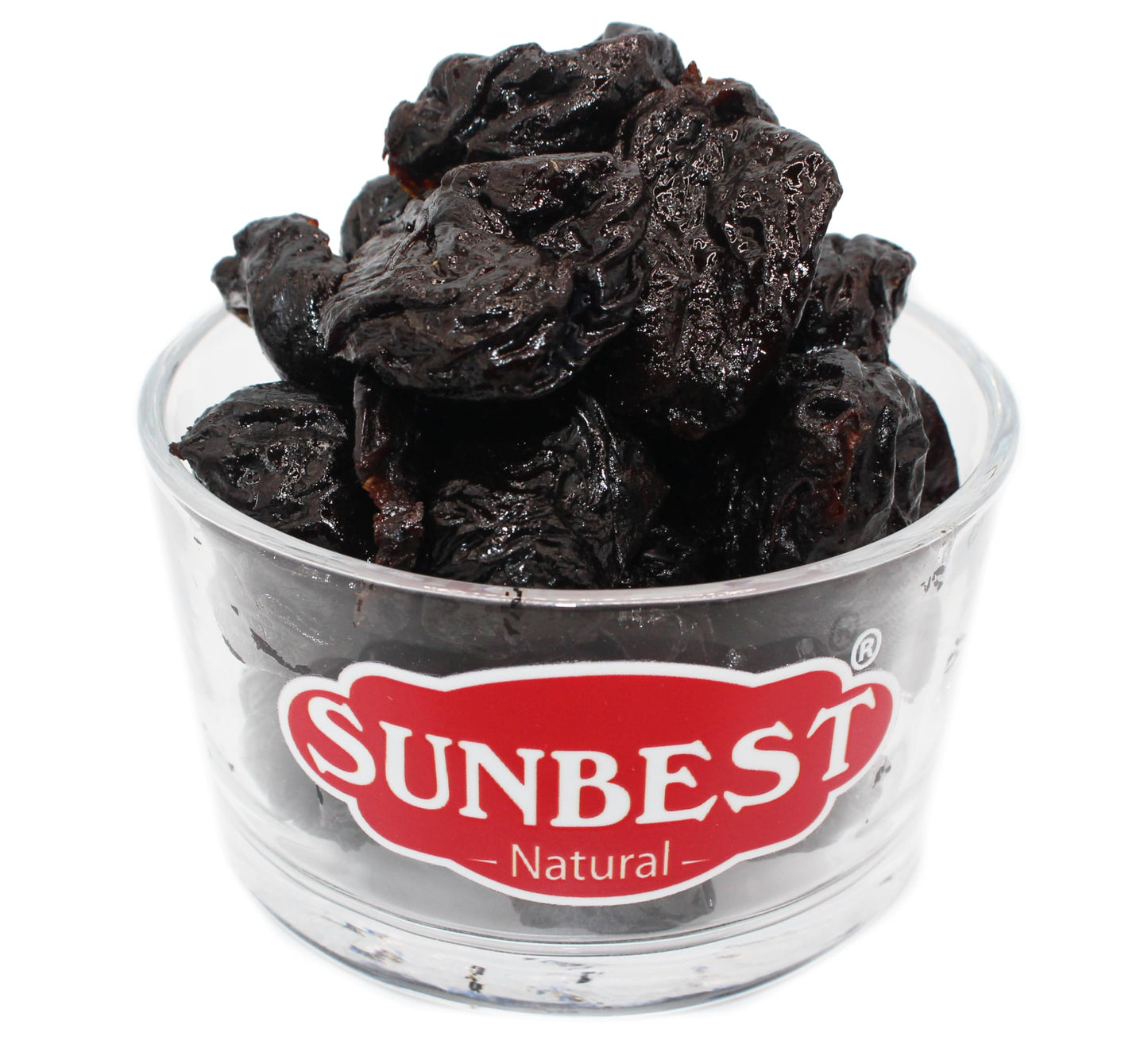 Sunbest Natural Dried Pitted Prunes, 5 lbs - Unsweetened Jumbo Dried Plums - Juicy, Healthy Snack Rich in Fiber & Potassium for Digestive Health