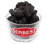 Sunbest Natural Dried Pitted Prunes, 5 lbs - Unsweetened Jumbo Dried Plums - Juicy, Healthy Snack Rich in Fiber & Potassium for Digestive Health