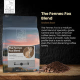 Diving Moose Coffee - The Fennec Fox Blend Medium Roast (16oz / 1 LB) - Nutty Cocoa Specialty Grade Small-Batch Roasted to Order Smooth Not Bitter