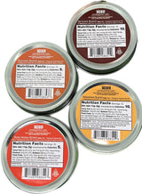 Dean Jacob's 9 pc. Collection with 4 Bread Dipping Tins, Saucers & Cold Pressed Olive Oil