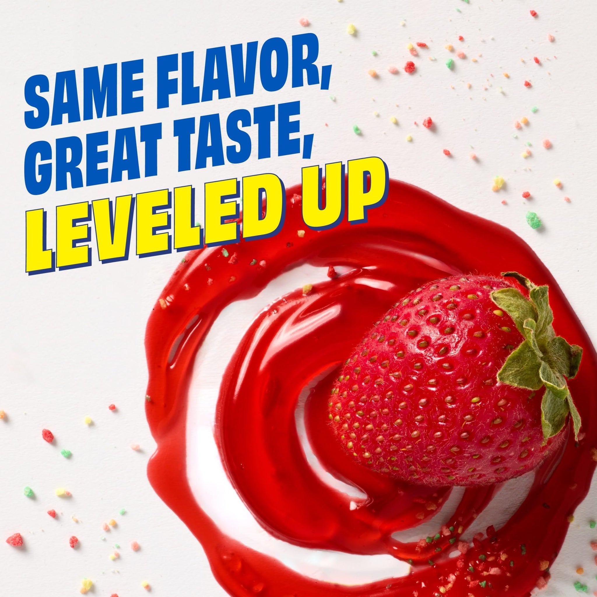 Pop-Tarts Protein Toaster Pastries, 10g Protein, Slammin' Strawberry, 14.3oz Box (8 Pop-Tarts)