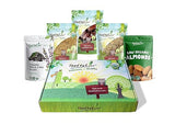 Food to Live - Organic Nuts, Seeds and Fruits in a Gift Box A Variety Pack of Almonds, Chinese Hemp Seeds, Medjool Dates, Chia Seeds and Golden Flax