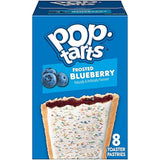 Pop-Tarts Toaster Pastries, Breakfast Foods, Kids Snacks, Frosted Blueberry (8 Pop-Tarts)