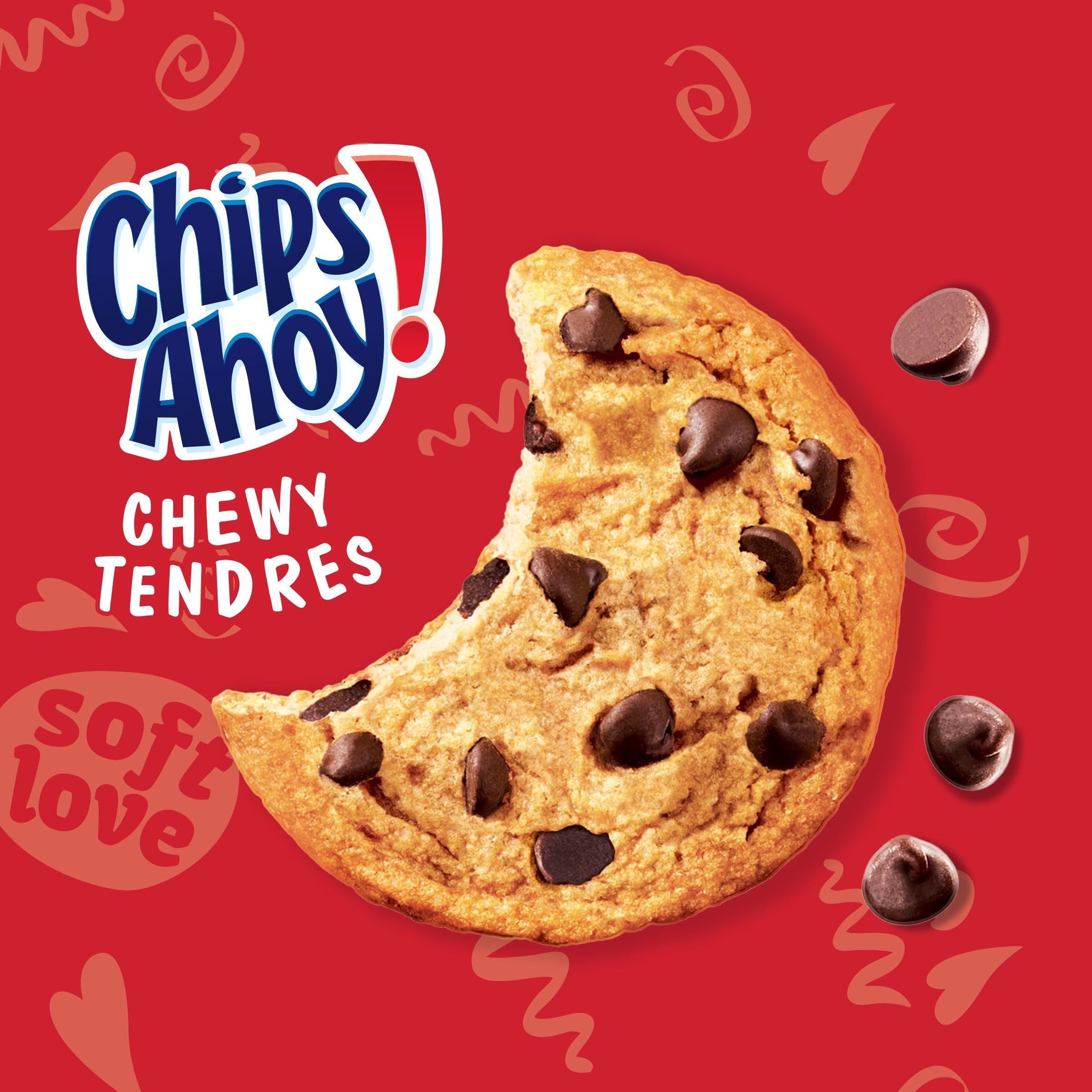 ChristieChips Ahoy Chewy Chocolate-Chip Cookies, 271g9.6oz, (Imported from Canada)