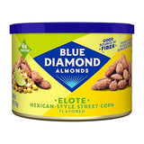 Blue Diamond Almond Elote Style Mexican Street Corn Flavored Snack Nuts, Non-GMO, Kosher, No Gluten Ingredients or Artificial Flavors, Great Size