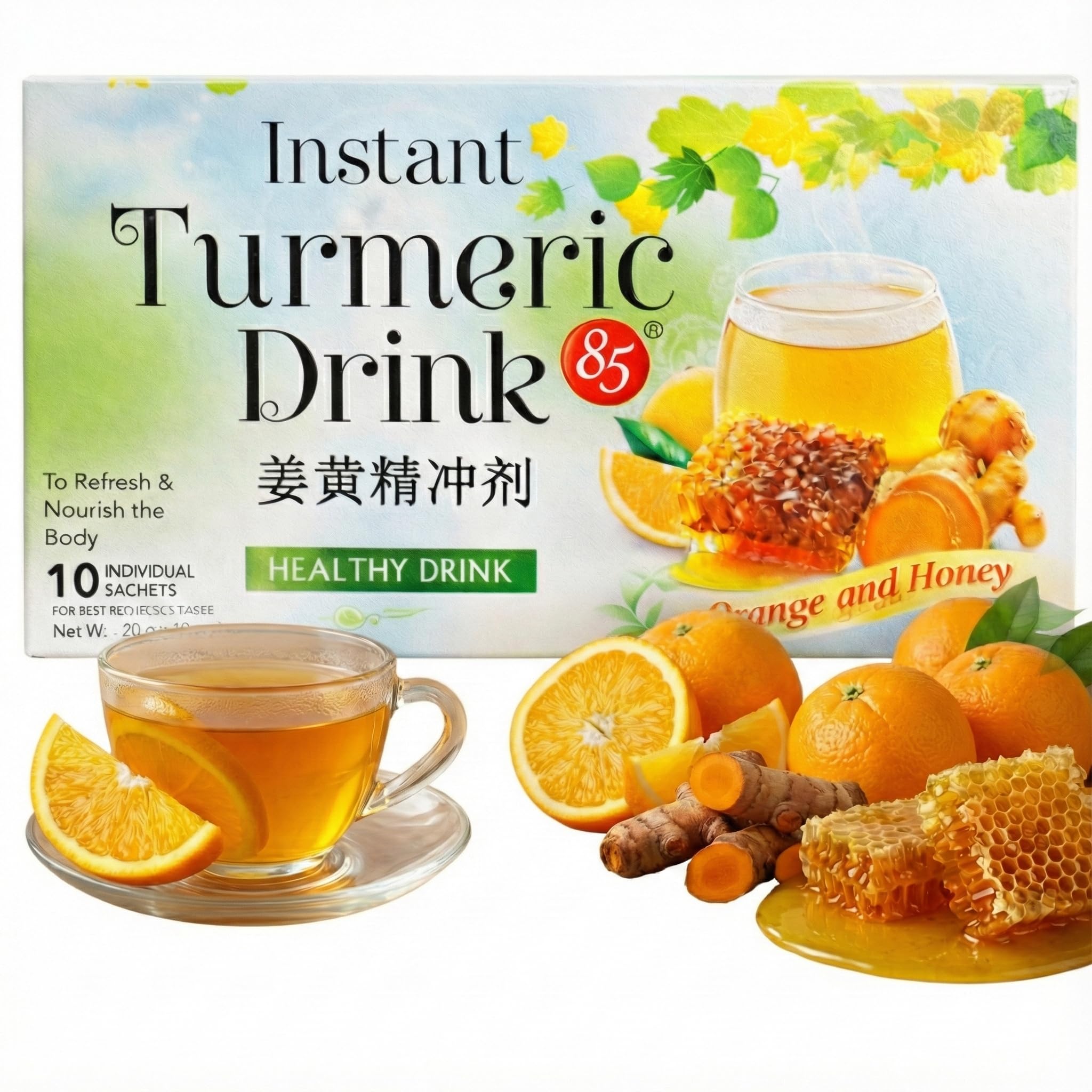 Instant Turmeric Drink 85 - 10 Sachets