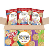 EDUCATIONAL SNACKS - U.S. Presidents Edition | Nut-Free, All-Natural Educational Snacks for Kids | Discover U.S. Presidents & the White House