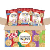 EDUCATIONAL SNACKS - U.S. Presidents Edition | Nut-Free, All-Natural Educational Snacks for Kids | Discover U.S. Presidents & the White House