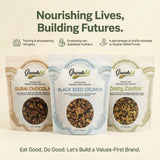Granolaful Zesty Zaatar - Premium Loose Mini-Clusters with Zaatar, Chia Seeds, Nuts, Protein and Fiber | World's 1st Mediterranean Granola | Organic