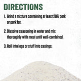 LEM Products Backwoods Summer Sausage Cured Sausage Seasoning, Ideal for Wild Game and Domestic Meat, Seasons Up to 100 Pounds of Meat, 4 Pound 7.5