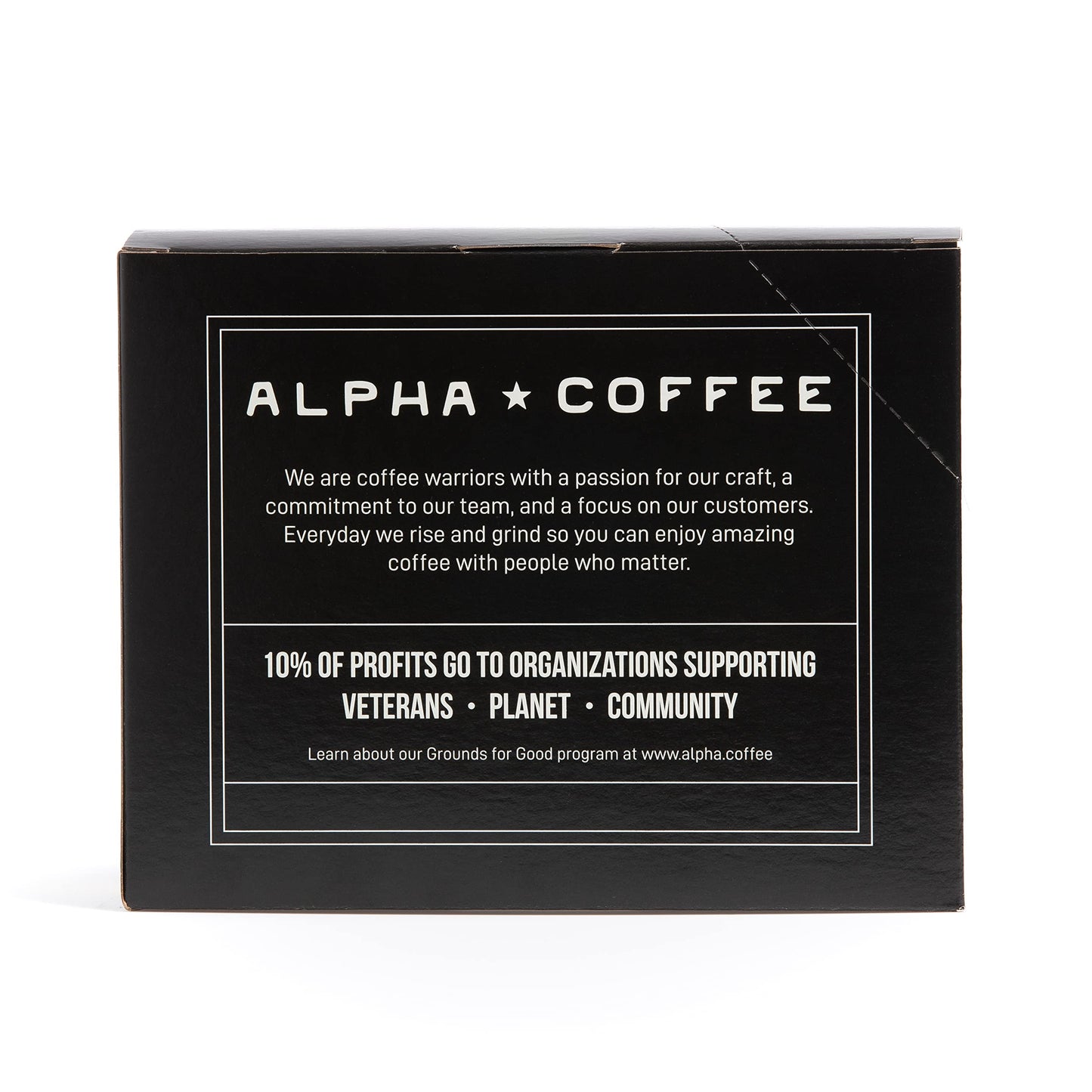 Alpha Coffee - Dawn Patrol - 24 Count Coffee Pods - Premium Gourmet Craft Medium-Light Roast Coffee | Veteran Owned - Specialty Small Batch Roasted