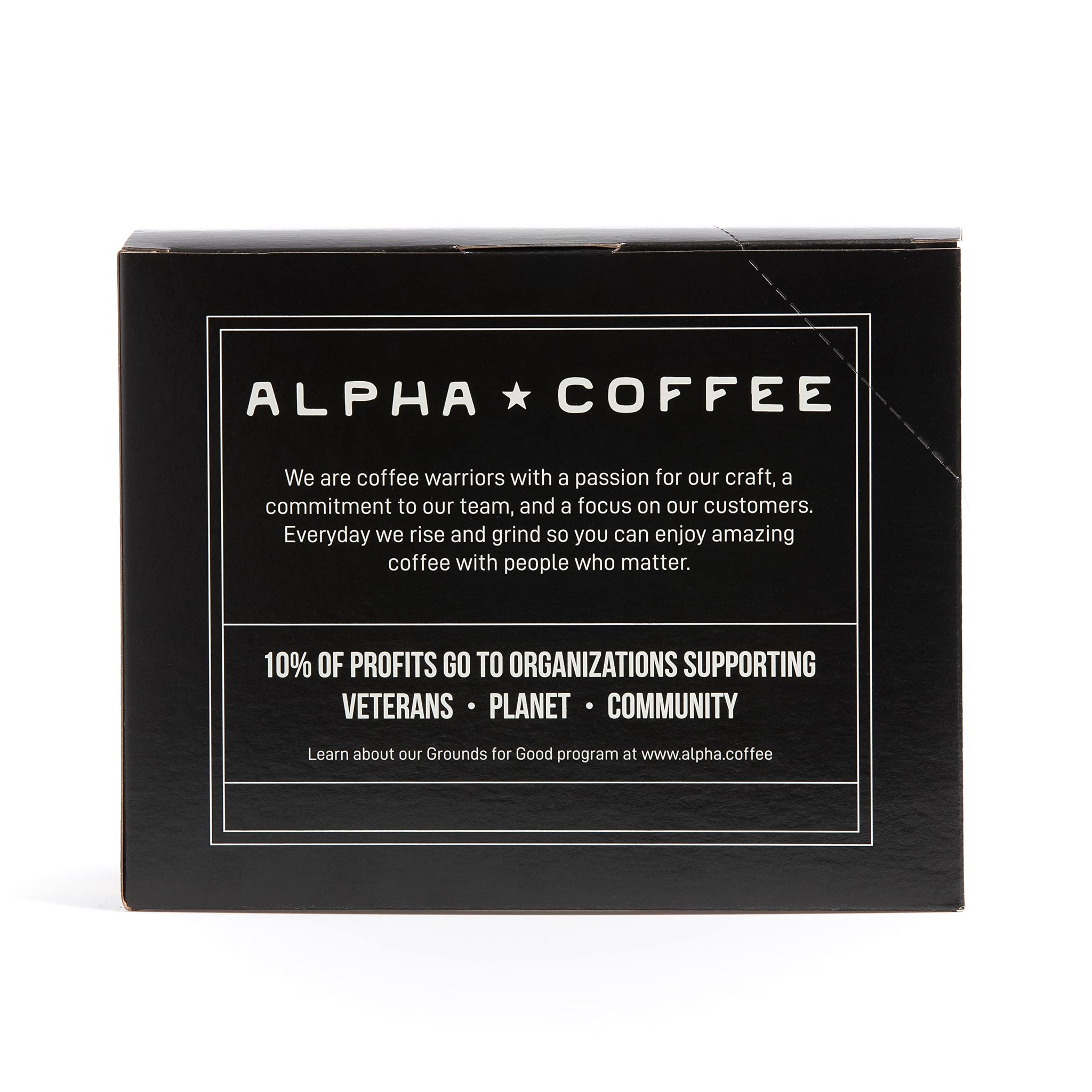 Alpha Coffee - Dawn Patrol - 24 Count Coffee Pods - Premium Gourmet Craft Medium-Light Roast Coffee | Veteran Owned - Specialty Small Batch Roasted