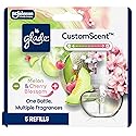 Glade PlugIns Refills with CustomScent Technology, Melon & Cherry Blossom, 5 Refills
