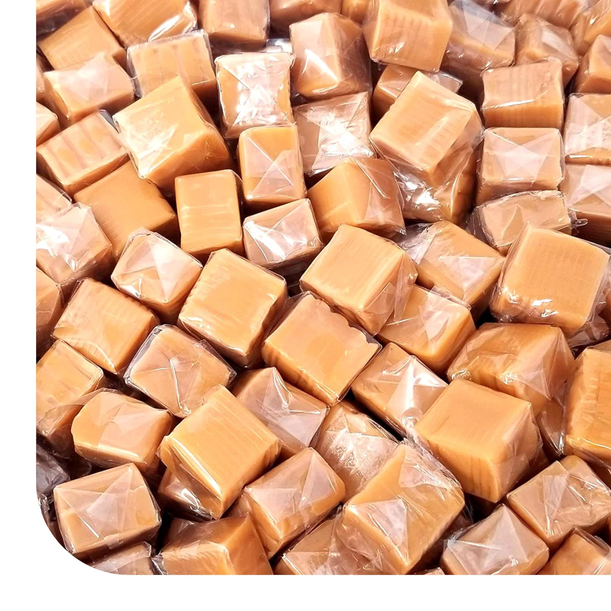Caramel Candy - 2 Pound Pack 150 Count - Classic Caramels Individually Wrapped - Creamy Chewy Candy for Office Bowls, Gifting, Snacking & Baking