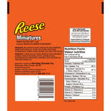 REESE Chocolate Candy Peanut Butter Cups, Miniatures, 230 Gram