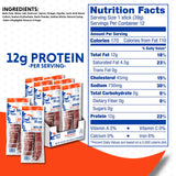 Bavarian Meats Landjaeger Meat Sticks, Smoked Sausage Protein Snacks, Zero Sugar, Great Source of Protein, Gluten Free, Keto Friendly Low Carb Snack