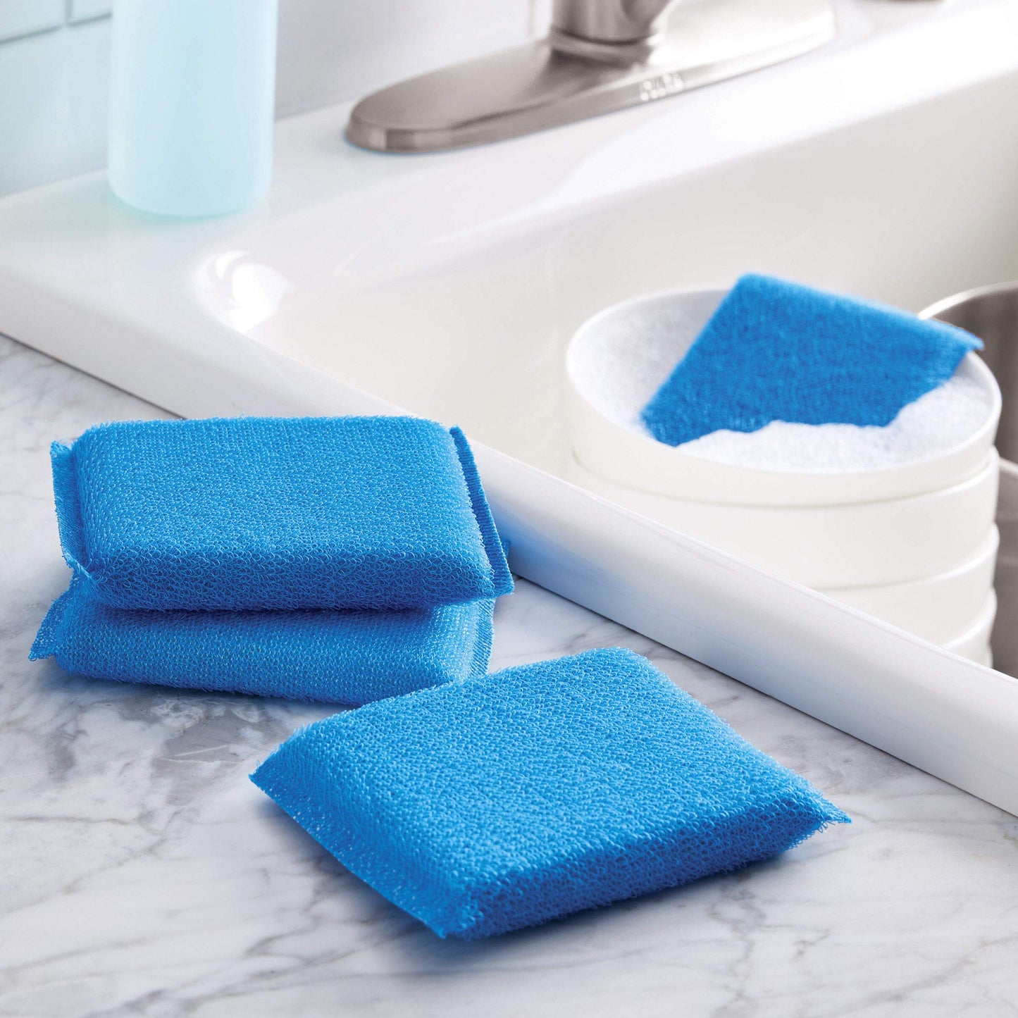 Copco Basics Scrub Sponges, Set of 6, Blue