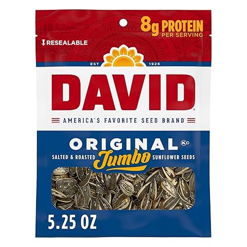 David, Jumbo Sunflower Seeds, Original Flavor, 5.2 Ounce