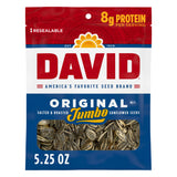 David, Jumbo Sunflower Seeds, Original Flavor, 5.2 Ounce
