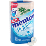 Mentos Pure Fresh Sugar-Free Chewing Gum with Xylitol, Fresh Mint Flavor, Easter Basket Essentials Stuffers for Kids and Adults, 90% Recyclable